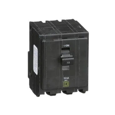 Interruptor termomagnético de 15A 3 polos enchufable