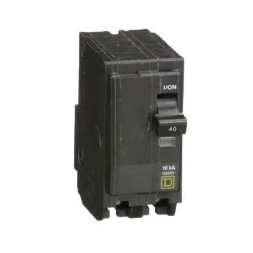 Interruptor termomagnético mini 40A de 2 polos, enchufable