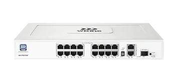 Switch de 16 puertos PoE + 2 Uplinks Gigabit + 1 SFP