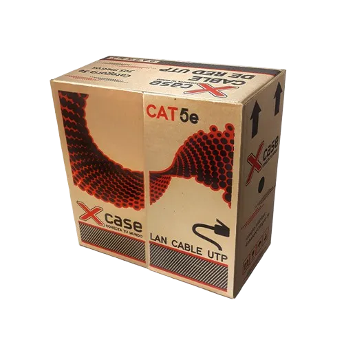 Bobina de Cable UTP Cat. 5E 305mts Blanco