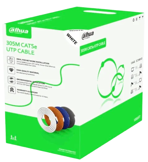 Bobina de Cable UTP Cat. 5e Dahua